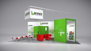 BERNER Messestand auf R&T