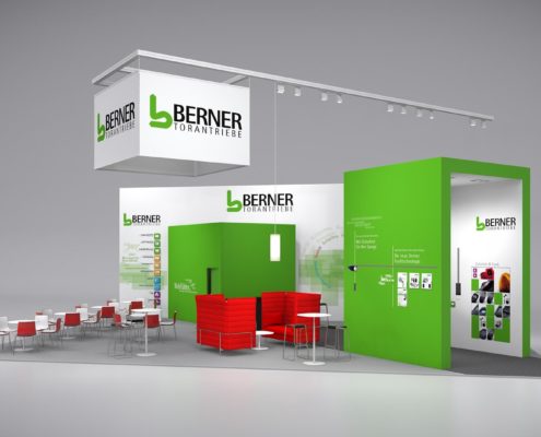 BERNER Messestand auf R&T