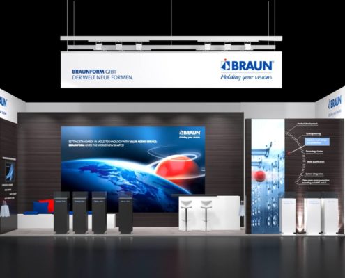 BRAUN Messestand auf Fakuma